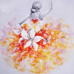 toile-figuratif-012-Femme-florale-60x60cm