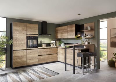 Cuisine en L ton bois