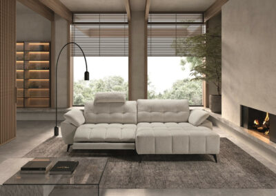 Canapé chaise longue Lana